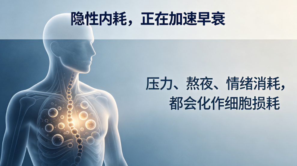 解锁衰老真相：别让隐性内耗透支你的细胞寿命