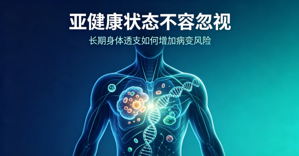 亚健康状态不容忽视：长期身体透支如何增加病变风险