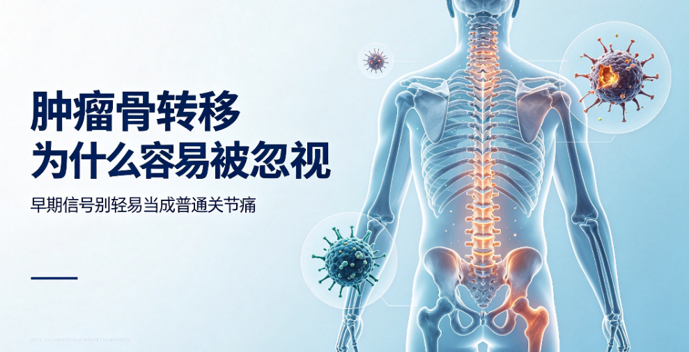恶性肿瘤为什么容易出现骨转移？早期信号别轻易忽视