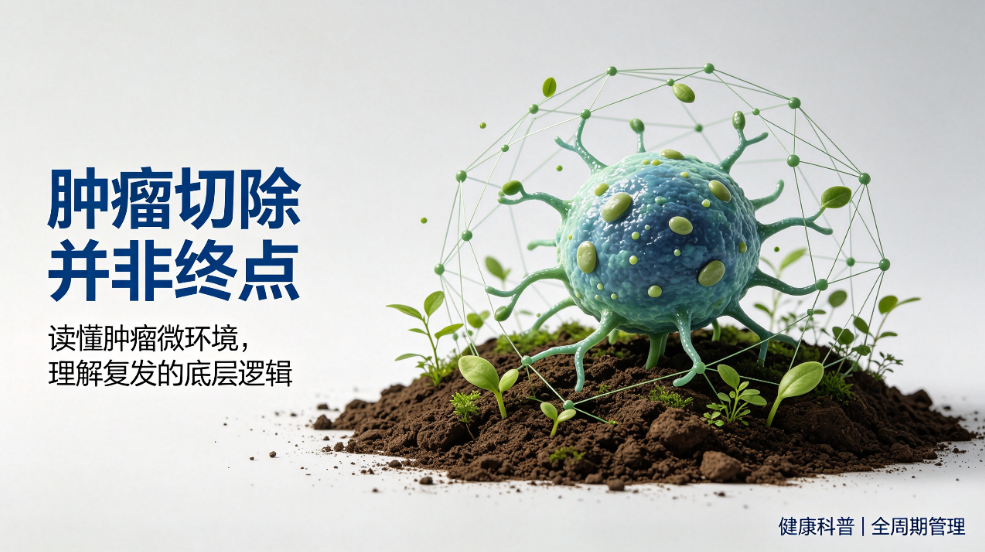 肿瘤切除并非终点，读懂肿瘤微环境，理解复发的底...