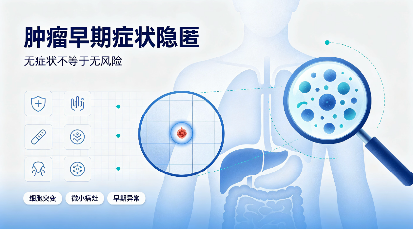 身体无不适，是否代表远离肿瘤风险