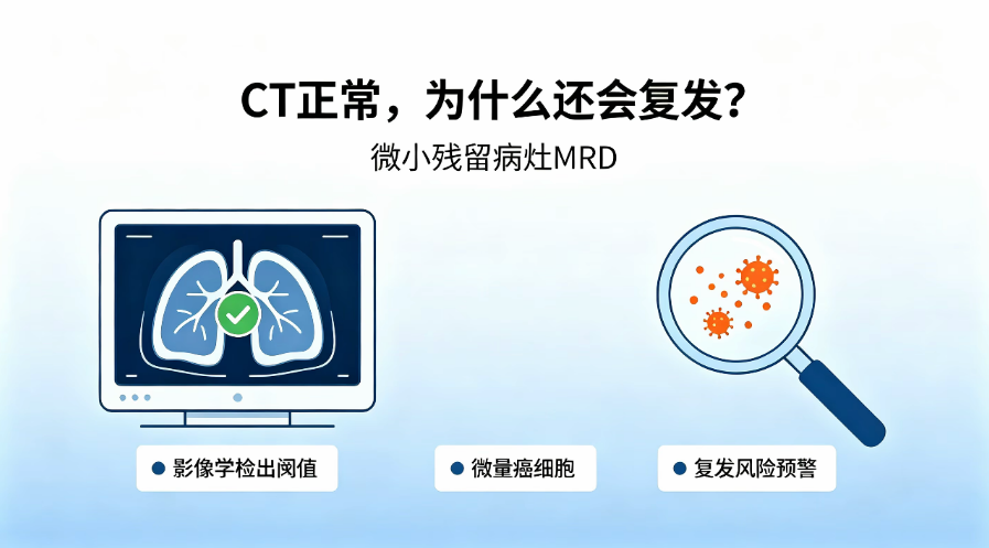 肿瘤术后复查CT正常，为什么还会复发？读懂微小残...