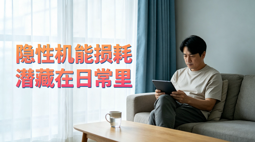 隐性机能损耗不易察觉，别等到身体发出强烈信号