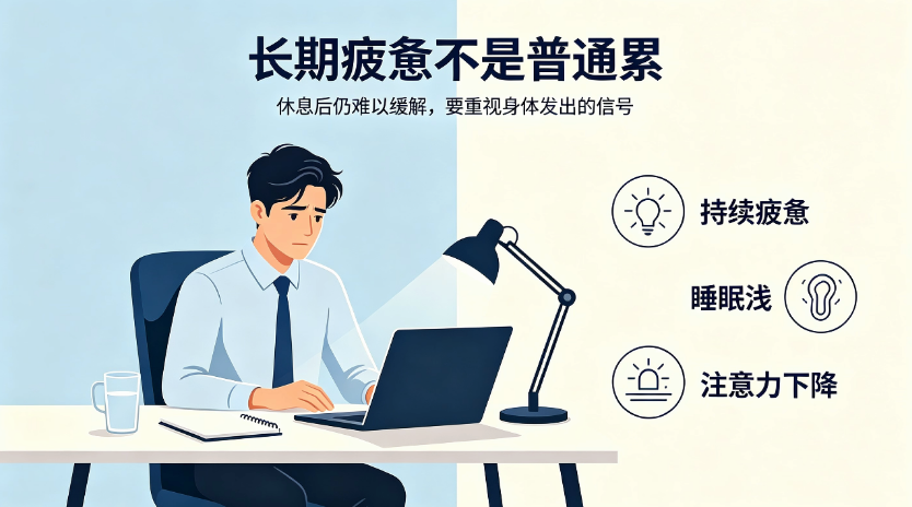 慢性疲劳综合征详解：长期疲惫并非单纯体虚