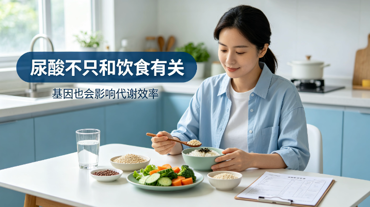 忌口也降不下尿酸？基因藏着代谢的答案