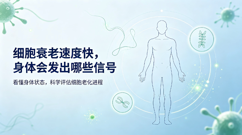 细胞衰老速度快，身体会发出哪些信号
